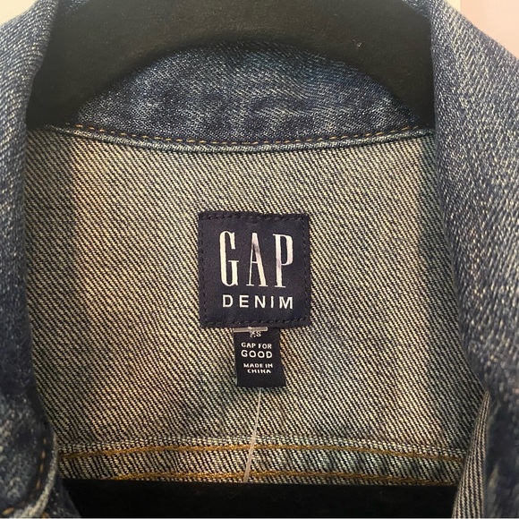 🆕NWOT Gap Icon Denim Jacket Womens Size XS - Picture 9 of 10